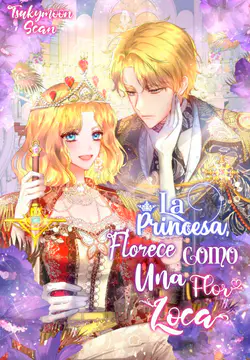 La princesa florece como una flor loca